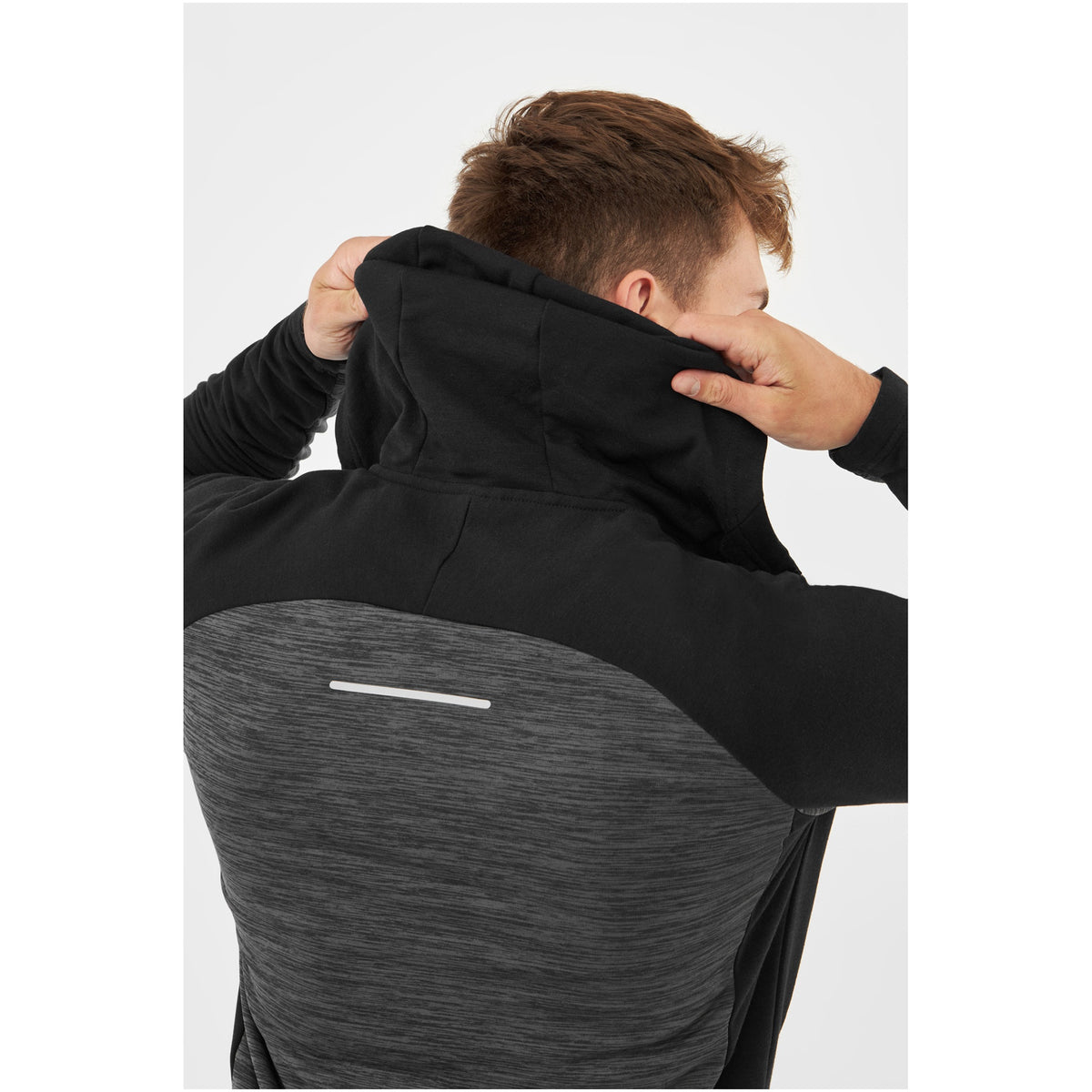 pánská mikina Viking Delmore Man black/dark grey melange