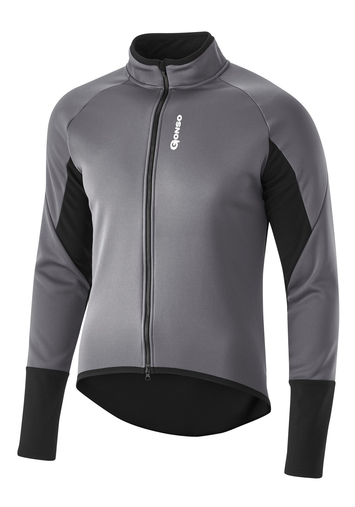 pánská cyklistická bunda Gonso Road Jacket Softshell M mercury grey