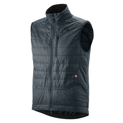 pánská cyklistická vesta Gonso Trail Vest Primaloft M šedá