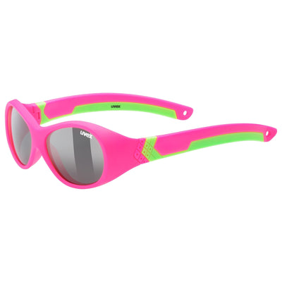 children's sunglasses uvex sportstyle 510 pink green mat