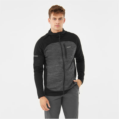 pánská mikina Viking Delmore Man black/dark grey melange