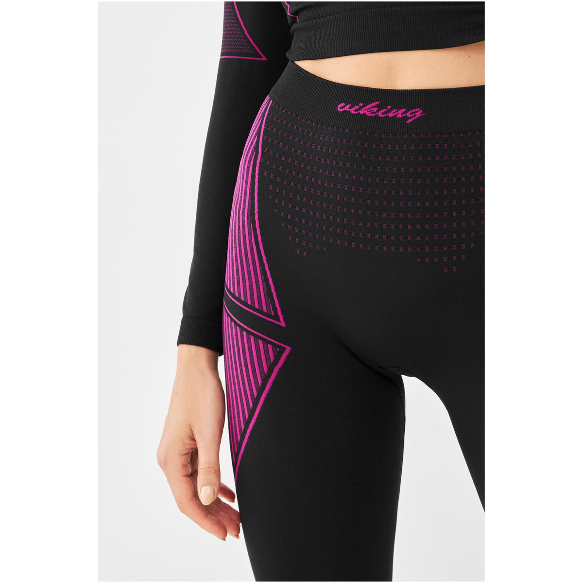 dámské termoprádlo Viking Etna black purple