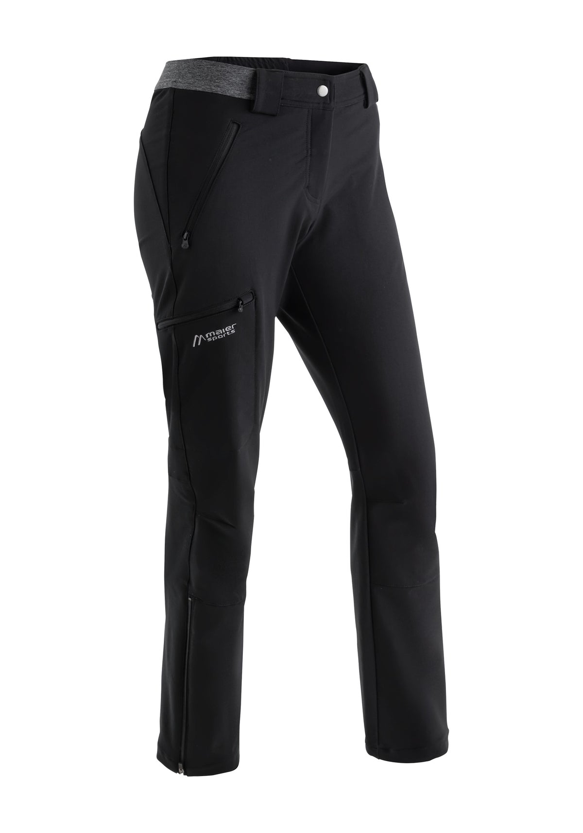 dámské zimní turistické kalhoty Maier Sports NORIT WINTER W black
